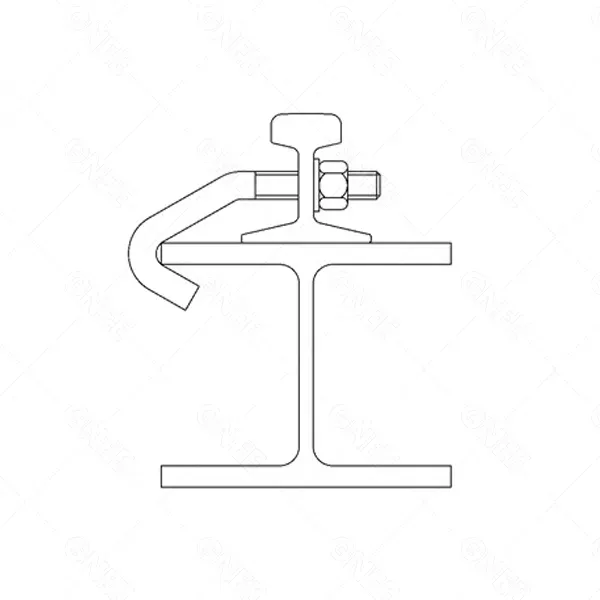 Grade 8.8 10.9 Crane Rail Hook Bolt best Grade 8.8 10.9 Crane Rail Hook Bolt best